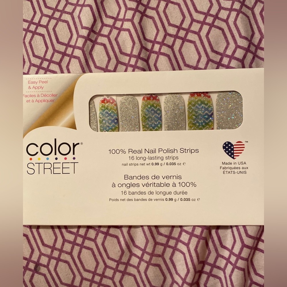 ColorStreet NailPolish Strips “Eggs-travaganza”